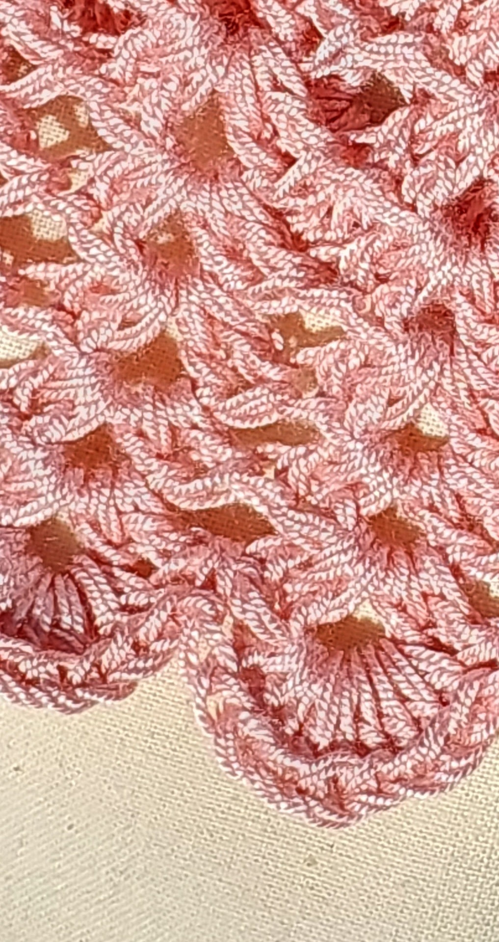 Little Wildflower Crochet Dress — Soft Blush Pink