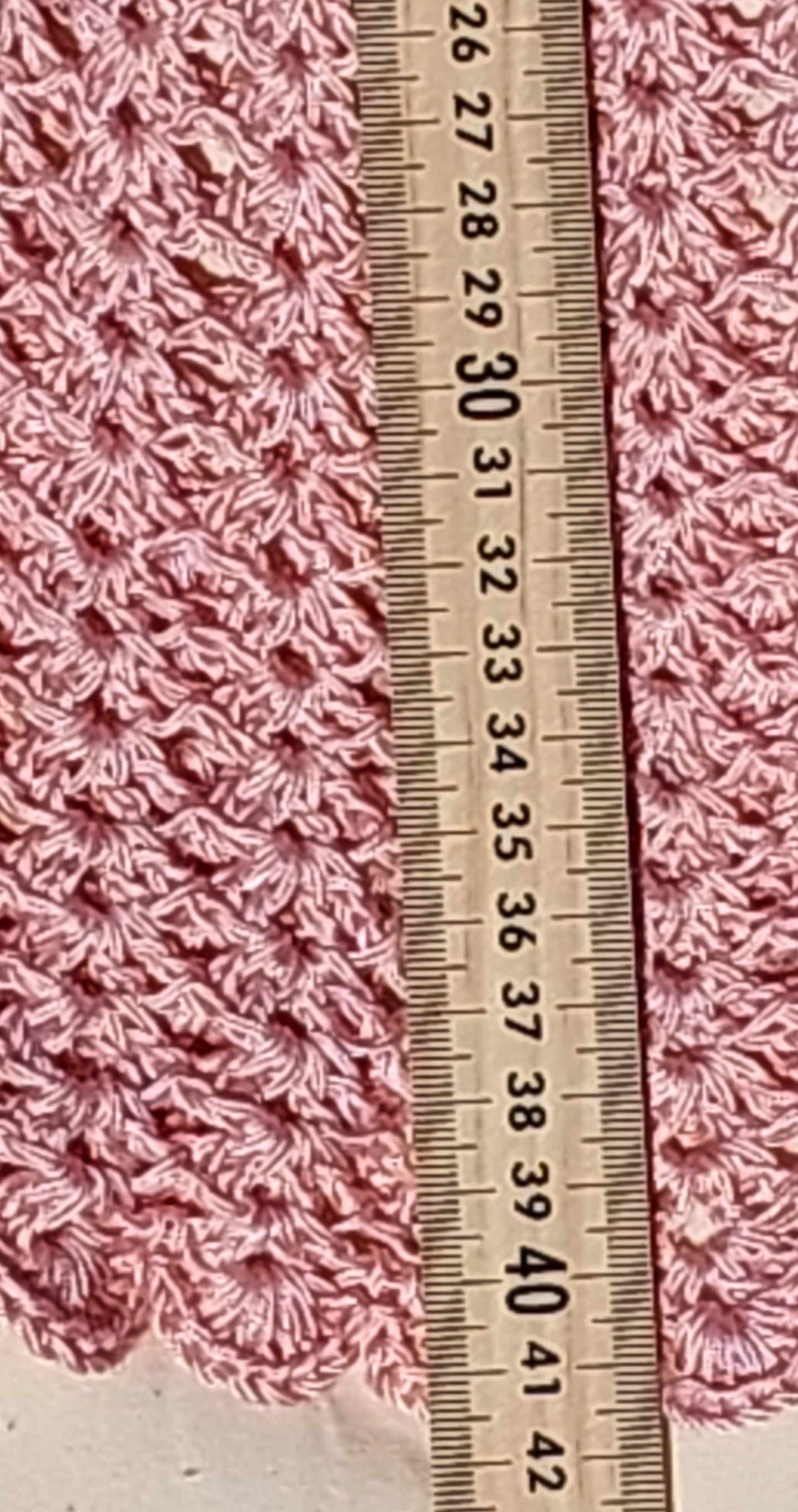 Little Wildflower Crochet Dress — Soft Blush Pink