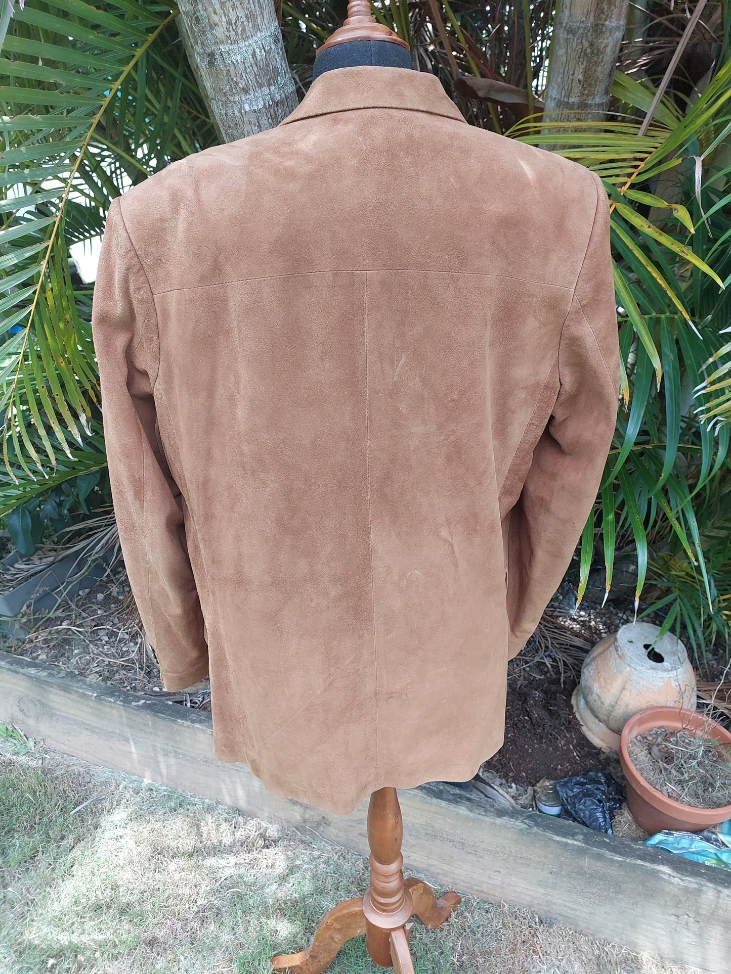 Vintage Suede Goatskin Jacket – Made in Argentina
